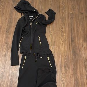 True Religion hoodie and sweatpants